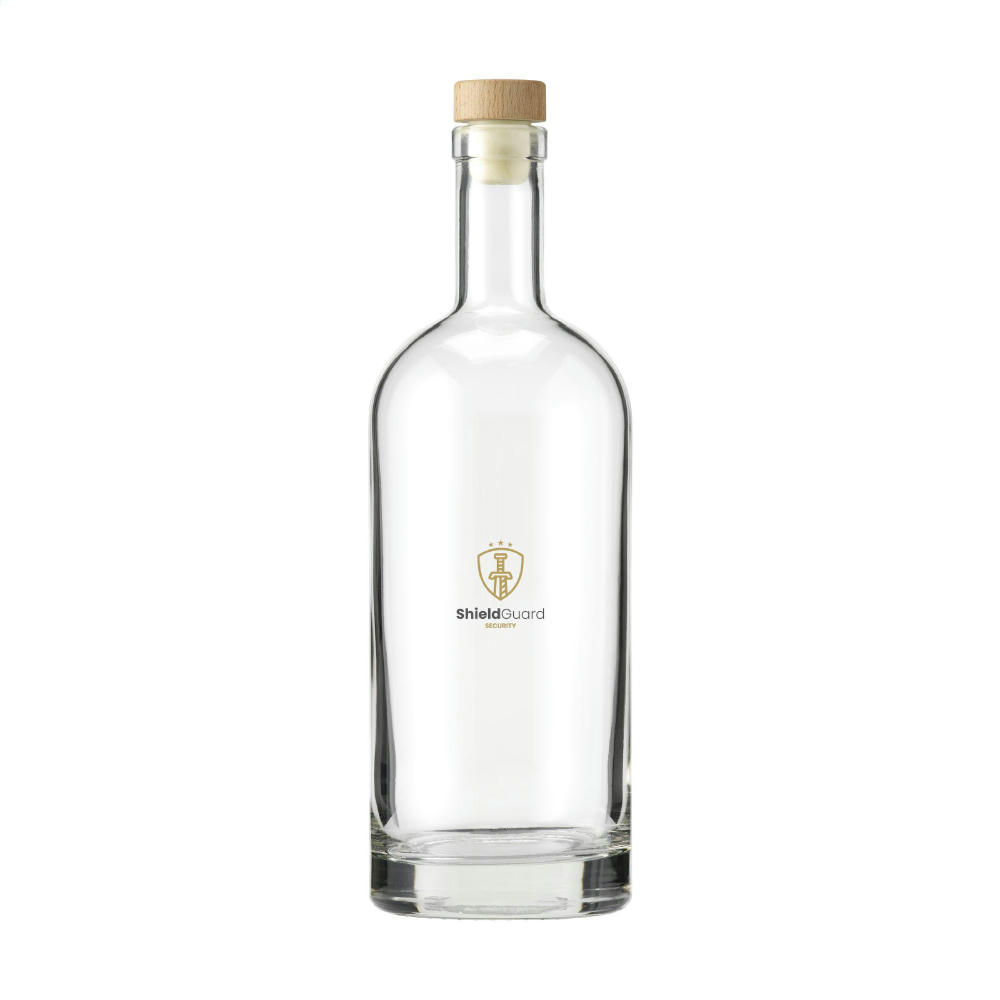 Product image Helsinki Water Bottle Wooden Cork Stopper 1L Werbeartikel