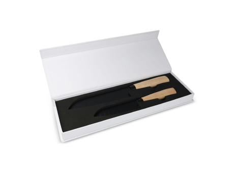 InSideOut Santoku 2tlg. Messerset Ravn Werbeartikel