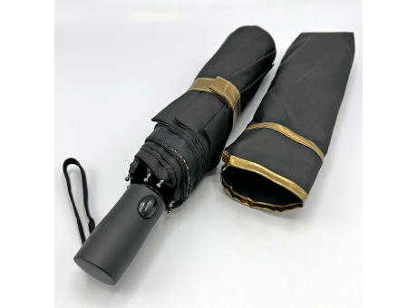 Taschenschirm BLACK EDITION, inkl. 4c Digitaltransferdruck Werbeartikel