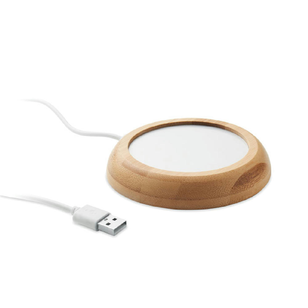 Product image Tassenwärmer mit Bambus Werbeartikel