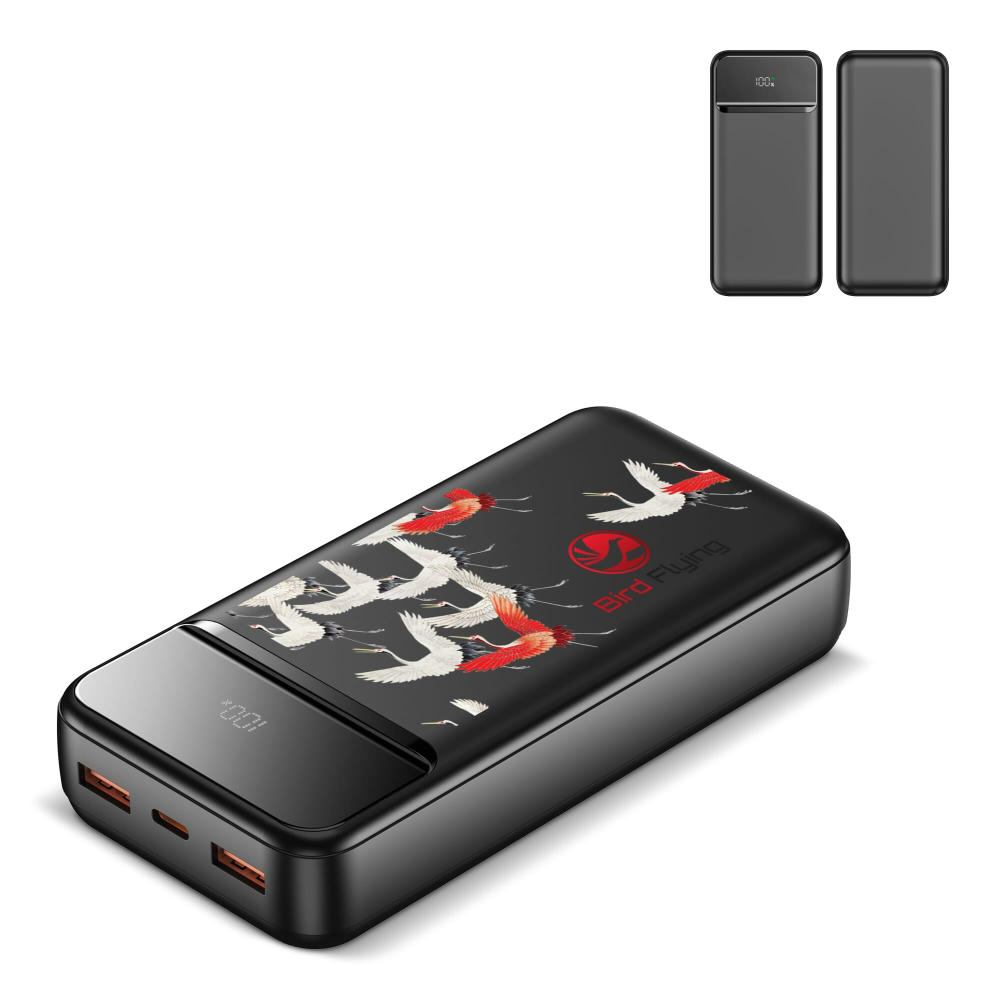 Product image Nolu Powerbank mit LED-Anzeige 20000 mAh Werbeartikel