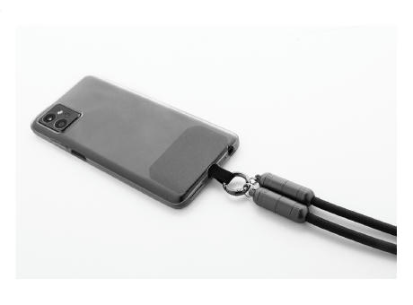 60W Handy-Lanyard-Kabel RPET Fastly bedrucken