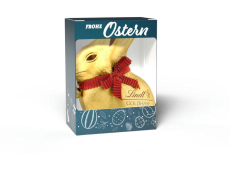 Product image Lindt Goldhase 50 g in Vollkartonage Werbeartikel