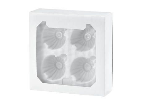 Weihnachtskugel Ø 6 cm - 4er Set - Made in Europe Werbeartikel