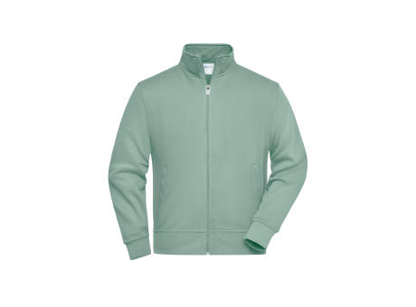 Workwear Sweat Jacket - Sweatjacke mit Stehkragen und Reißverschluss Werbeartikel