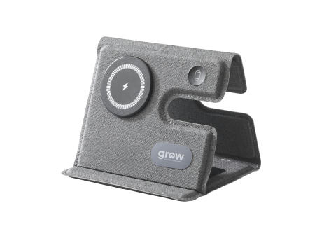 Product image Triplo RCS Wireless Charging Station Auflader bedrucken