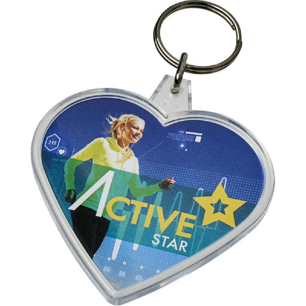 Product image Combo Schlüsselanhänger in Herzform Werbeartikel