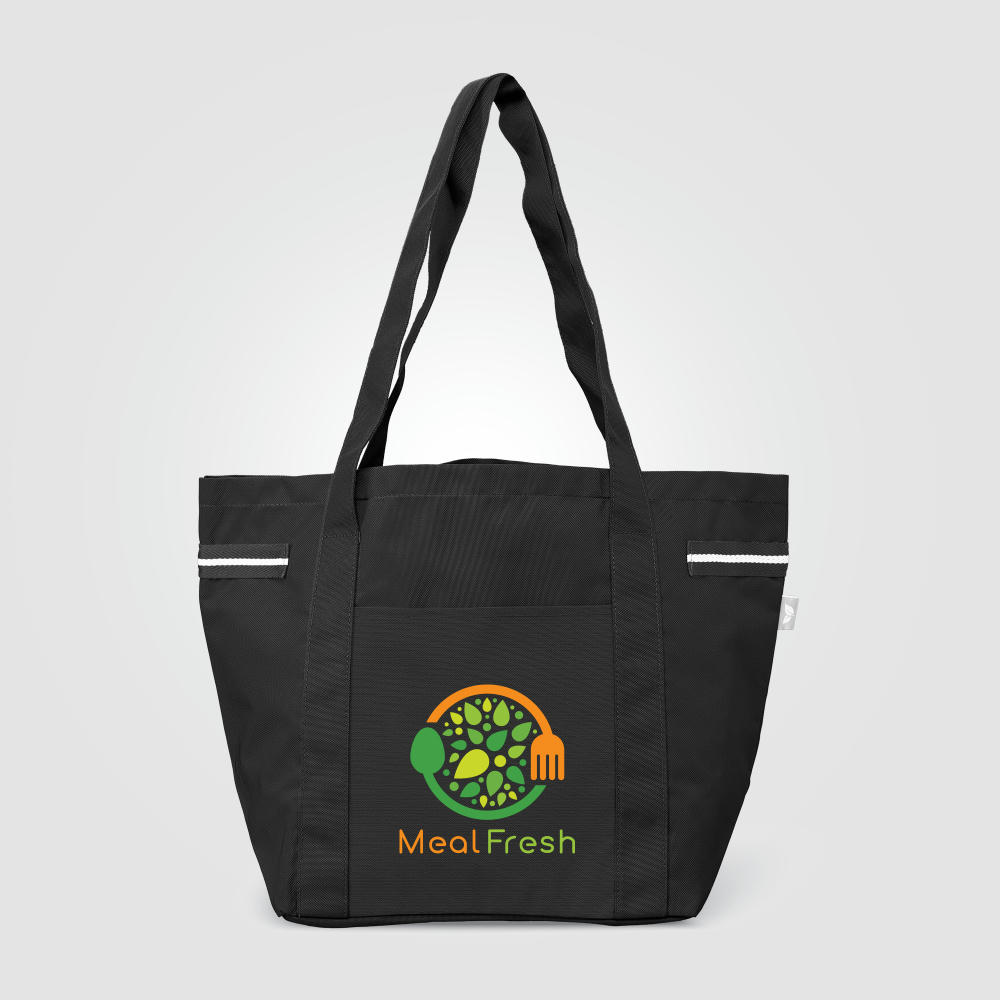 Newport Tragetasche mit Streifenmuster aus recyceltem Material - 20 L Werbeartikel
