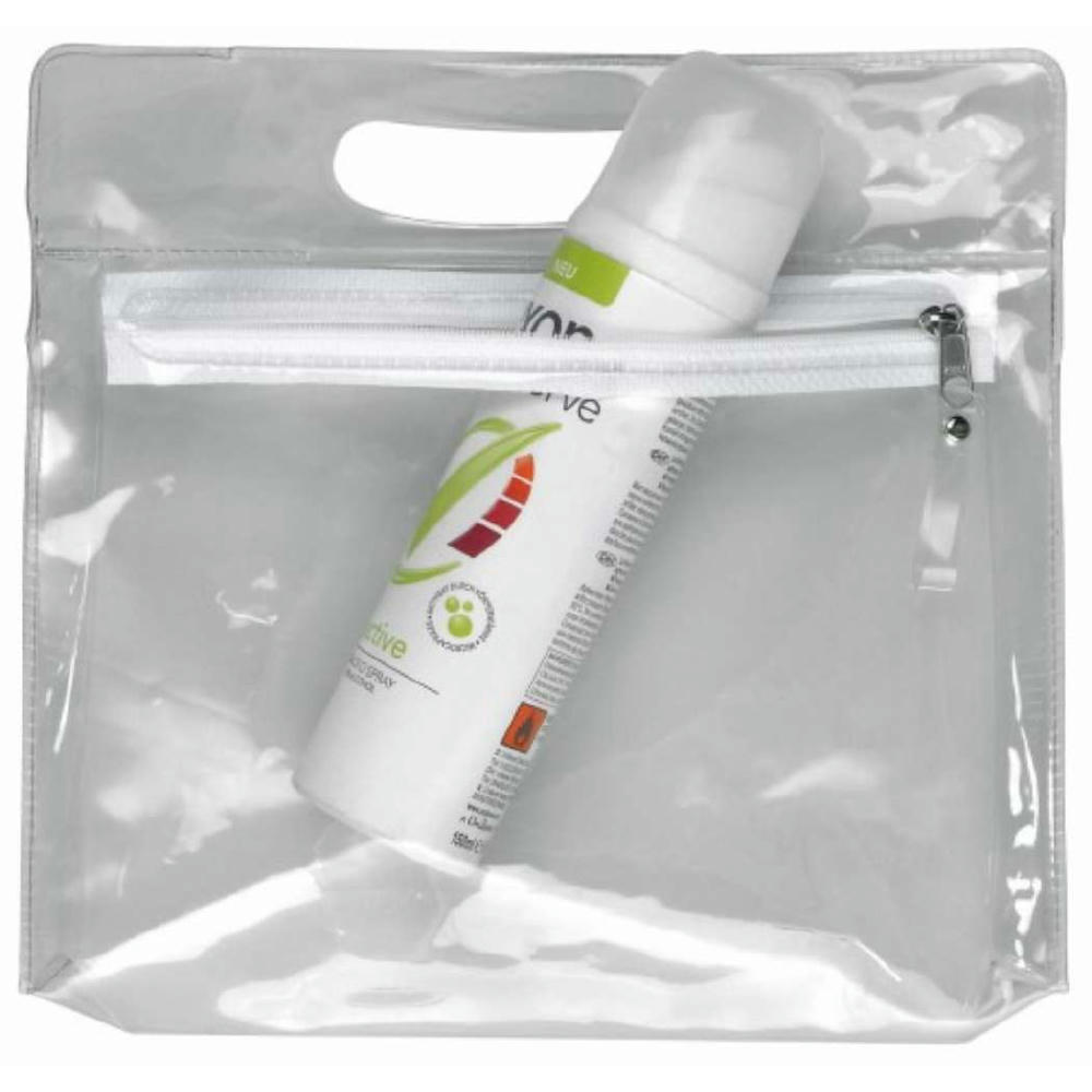 Product image Blackmaxx® Sicherheitstasche "FlightBag" transparent Werbeartikel