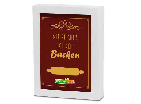 Backförmchen in Slide-Box - Herz Werbeartikel