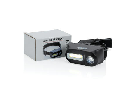 COB und LED Stirnlampe Werbeartikel