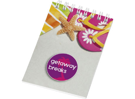 Product image Desk-Mate® A7 Notizbuch mit Spiralbindung Werbeartikel