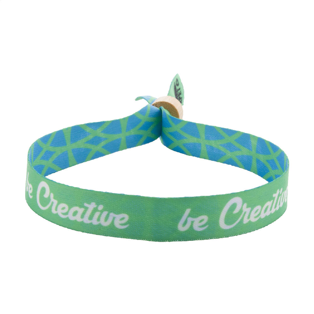 Product image Individuelles RPET Festival-Armband SuboWrist Eco Werbeartikel