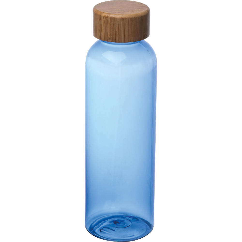 Product image Trinkflasche aus PET mit Bambusdeckel, 500ml Werbeartikel