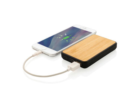 5.000mAh Powerbank aus RCS recyceltem Kunststoff Werbeartikel