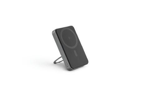 Product image WARSHEL 10. Magnetische Powerbank mit 10'000 mAh und superschnellem kabellosem Ladegerät (15 W) aus recyceltem ABS (100% rABS) mit Ständer Werbeartikel