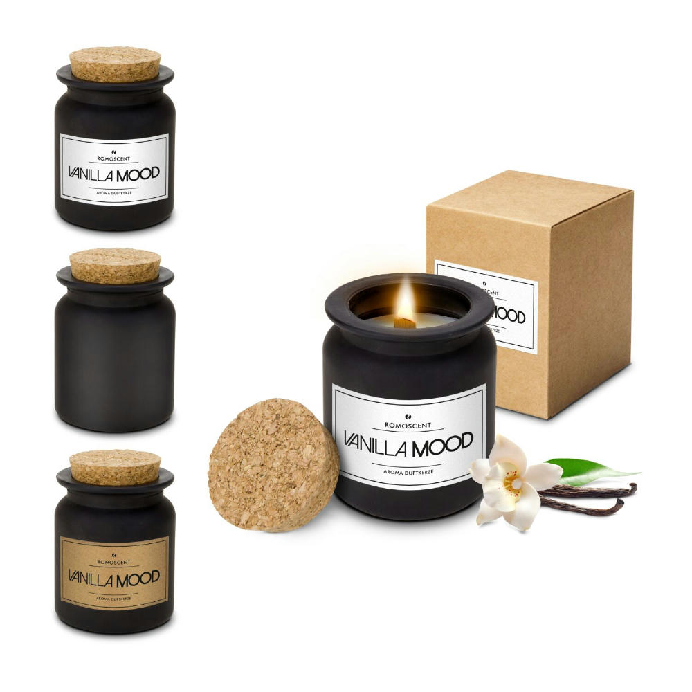 Product image ROMOSCENT® Aromakerze Vanilla Mood Werbeartikel