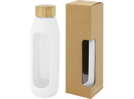 Tidan 600 ml Flasche aus Borosilikatglas mit Silikongriff bedrucken