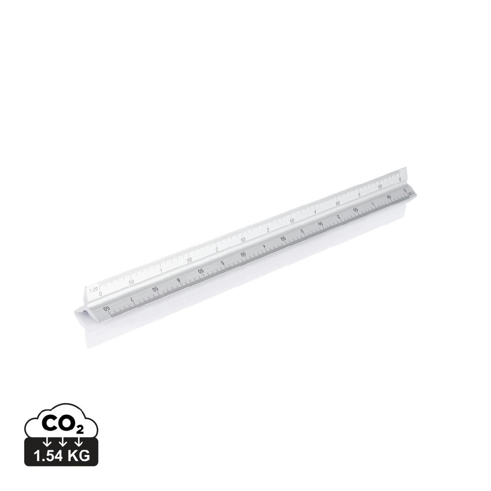Product image Aluminiumlineal 30 cm Werbeartikel