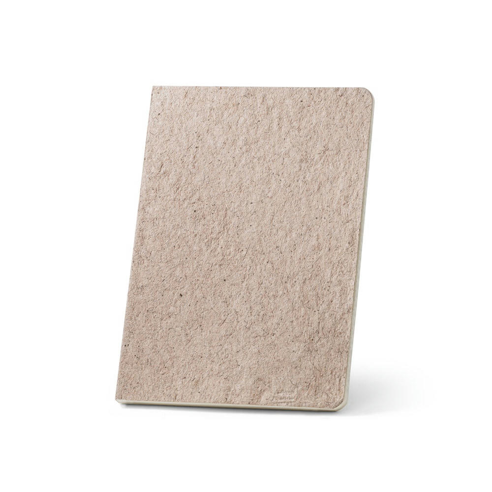 Product image TEAPAD SEMI-RIGID. Notizbuch A5 mit semi-flexiblem Cover aus Teeblattverwertung (65%) Werbeartikel