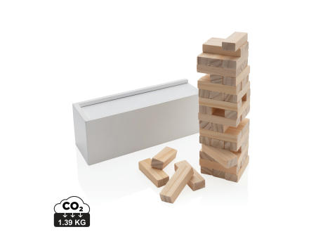 Product image Deluxe Holz-Stapelturm aus Holz Werbeartikel
