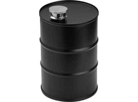 Flachmann Fass aus Edelstahl, 600ml Werbeartikel