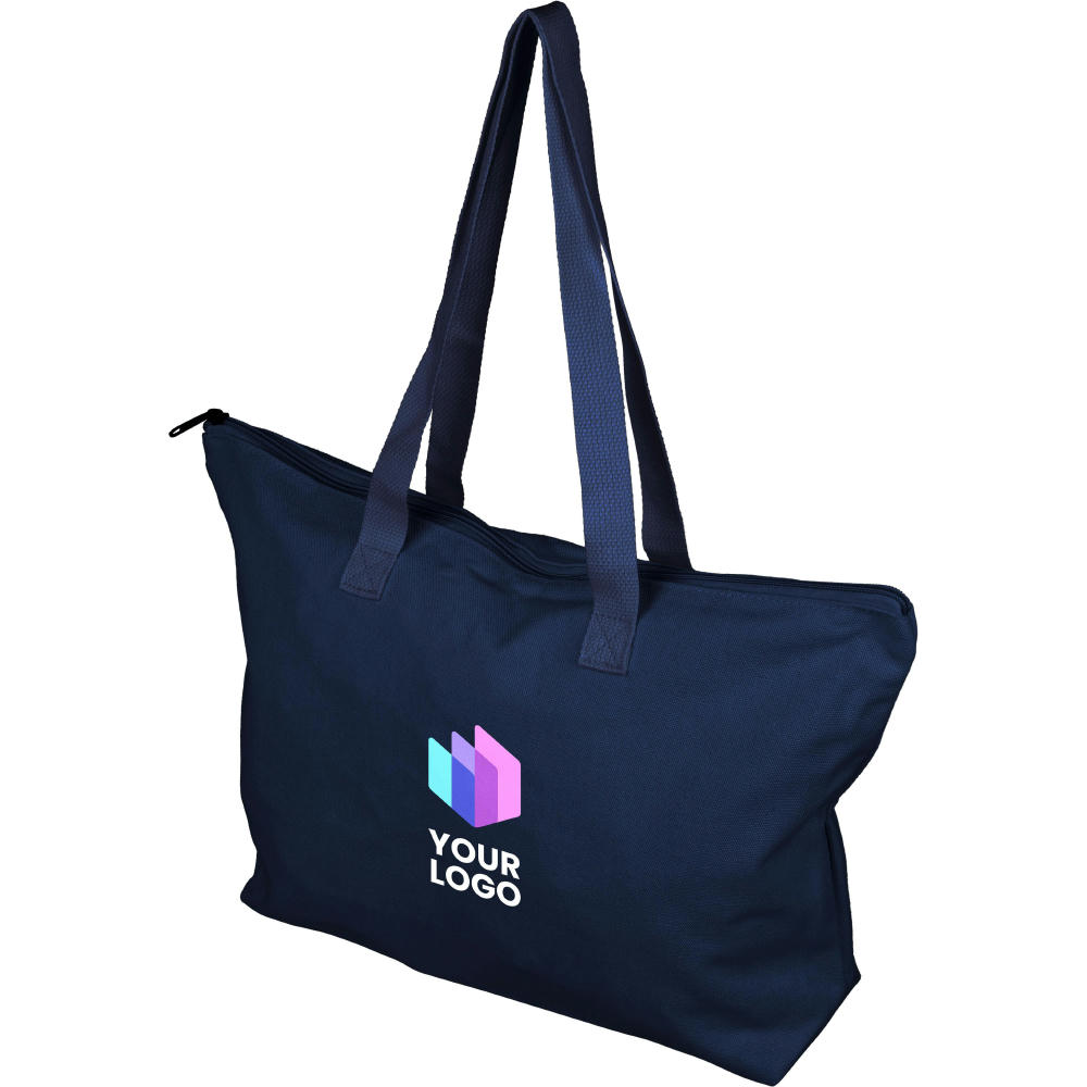 Tragetasche aus recyceltem Polycotton (330 g/m2) Malina Werbeartikel