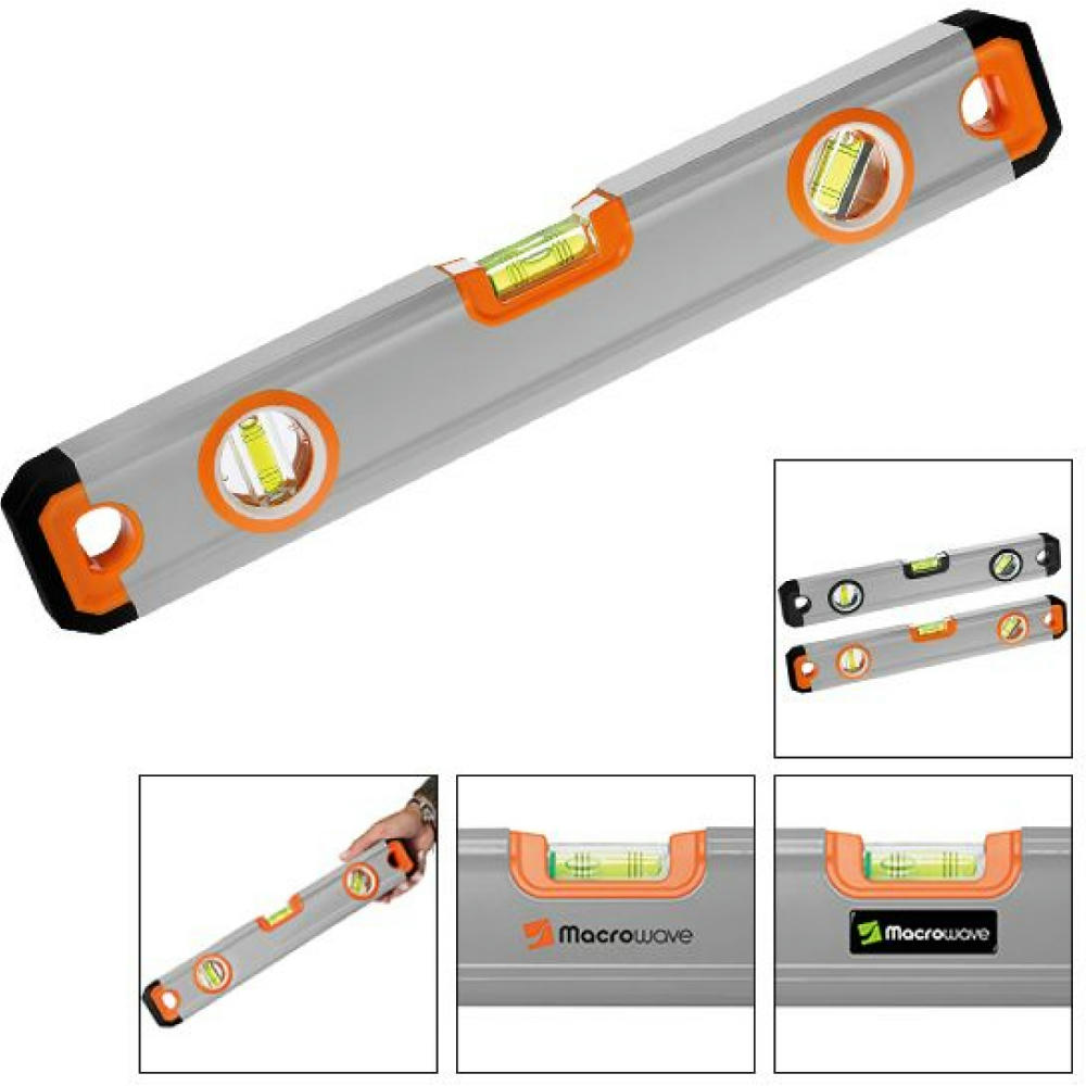 Product image Aluminium-Wasserwaage "Solid Alu Level 400 orange" Werbeartikel
