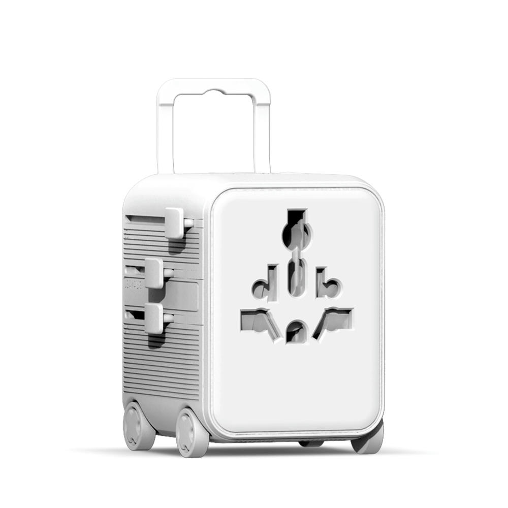 Product image Xoopar Luggie GaN Weltreise-Adapter-Trolley Werbeartikel