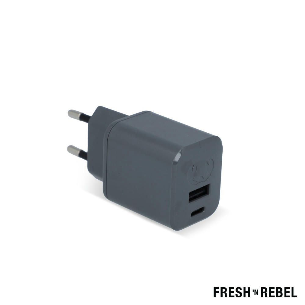Product image 2WC30 I Fresh 'n Rebel Mini Charger USB-C + A PD // 30W Werbeartikel
