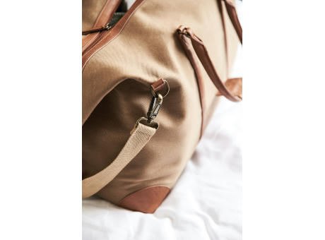 VINGA Sloane Wochenendtasche aus RCS rPET bedrucken