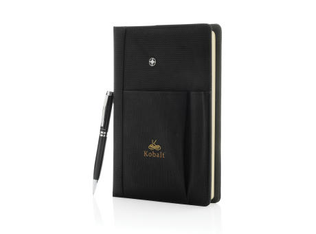 Notizbuch und Stift Werbeartikel
