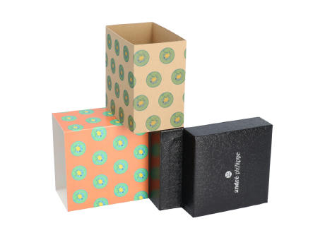 Individueller Pappschuber aus Kraftpapier CreaSleeve Kraft 233 bedrucken