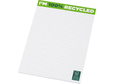 Desk-Mate® A5 recycelter Notizblock Werbeartikel