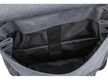 15 Zoll Laptop-Rucksack aus 600D Polyester-Gewebe Dennis bedrucken