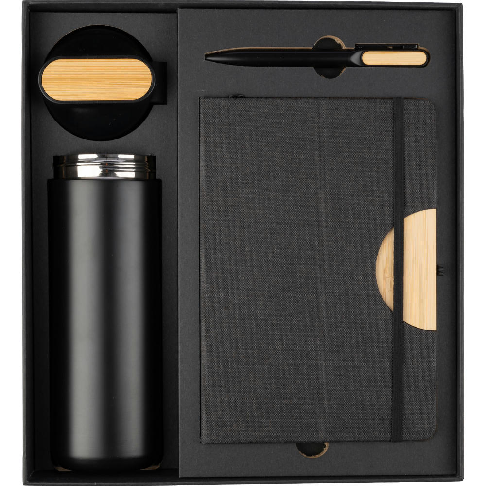 Product image Schwarze Karton-Geschenkbox Kurt Original Werbeartikel
