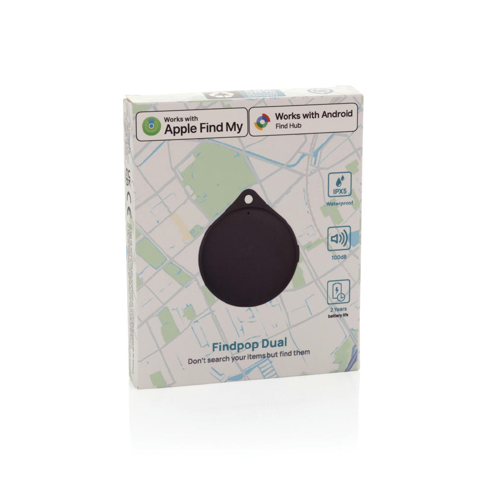 Findpop Dual IPX5 Artikelfinder aus RCS recyceltem ABS Werbeartikel