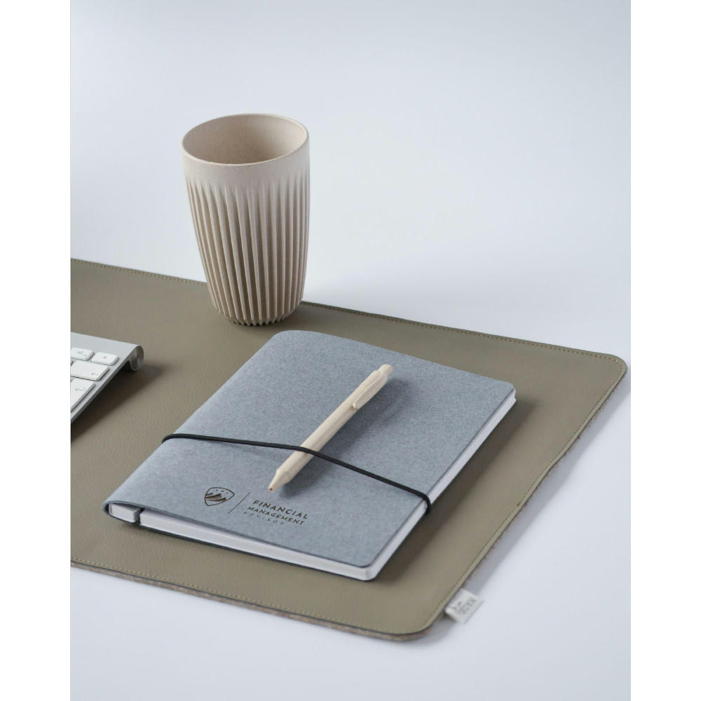 Recycled Textile Refillable Notebook A5 Notizbuch Werbeartikel