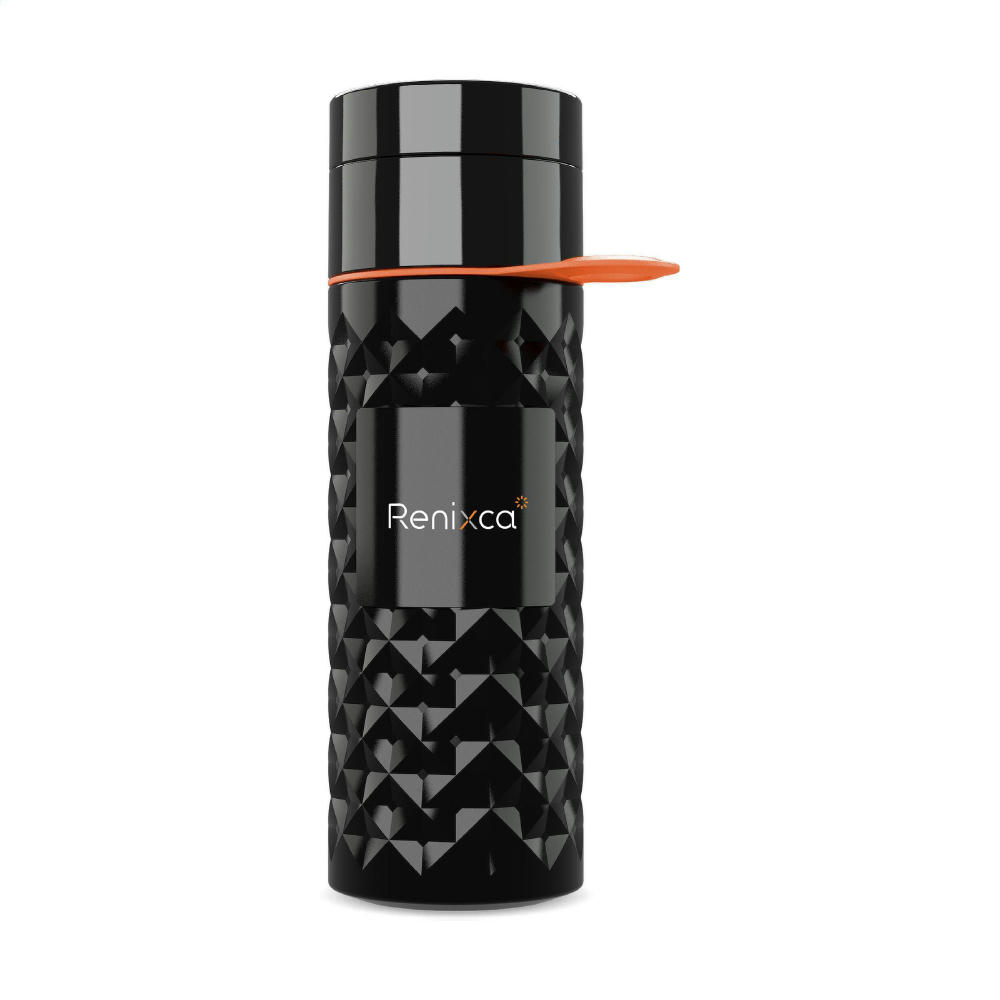 Product image Join The Pipe Nairobi Ring Bottle Black 500 ml Flasche Werbeartikel