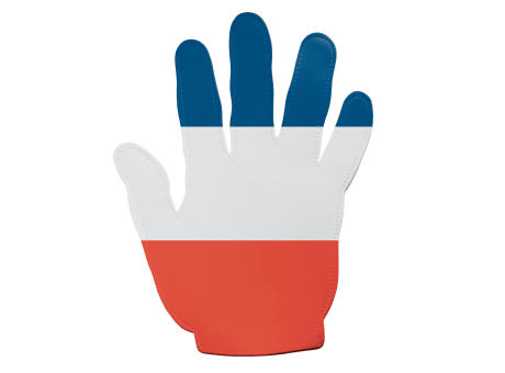 Event Hand Frankreich bedrucken