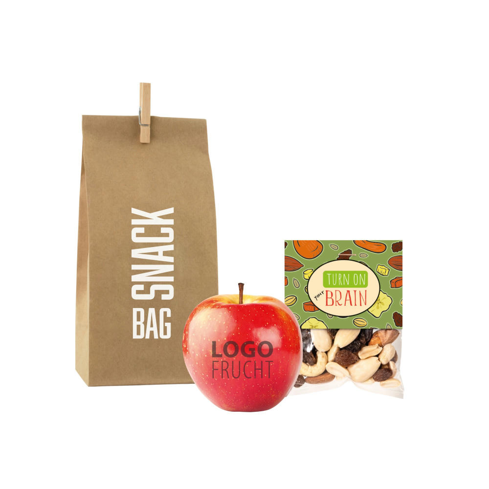 LogoFrucht Power Snack Bag - Rot - Blackberry Werbeartikel
