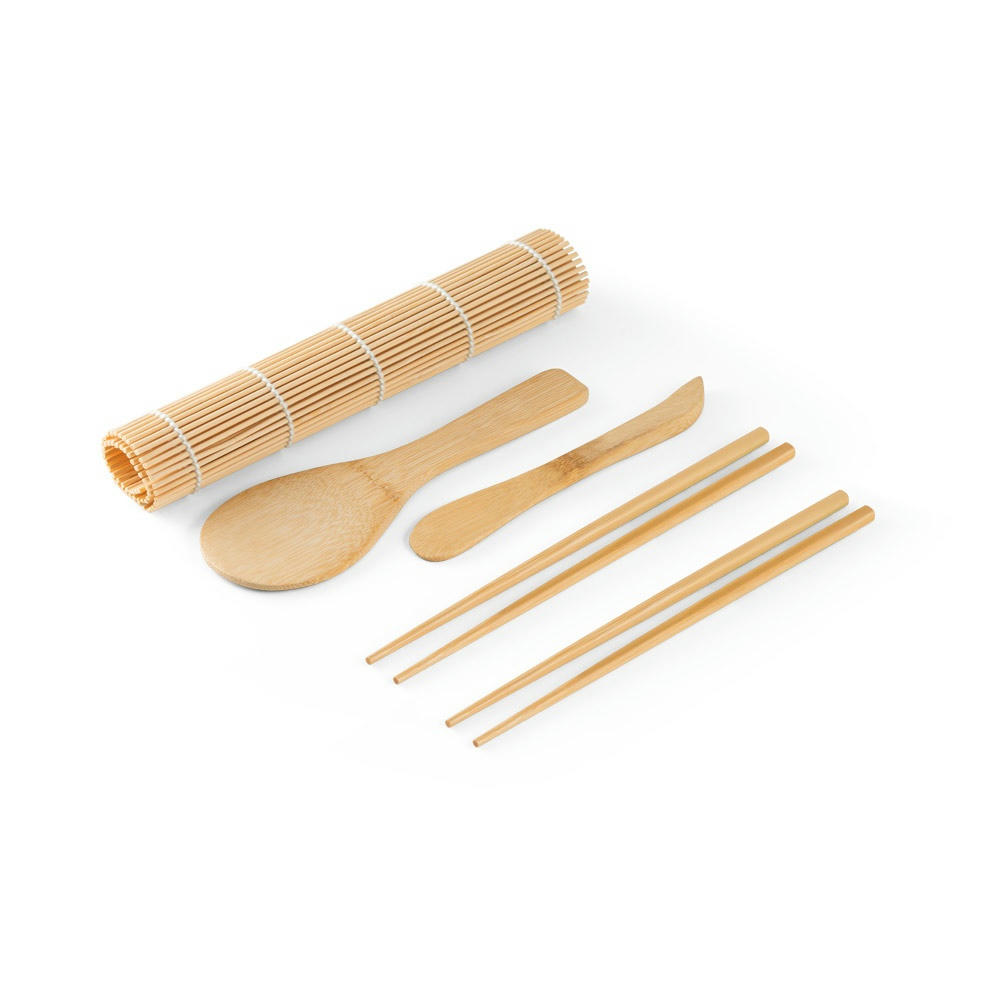 Product image MORIMOTO. Sushi-Set aus Bambus Werbeartikel