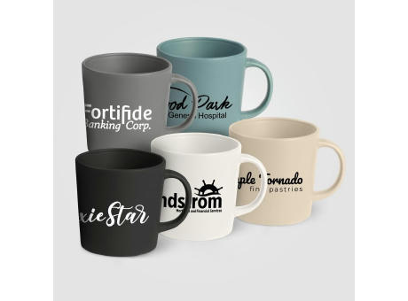 Madison - 300 ml Matte Glazed Keramiktasse Werbeartikel
