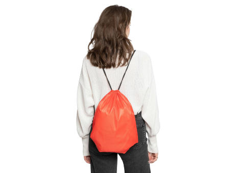 210D Polyester Kordelzug Rucksack Isolde Werbeartikel