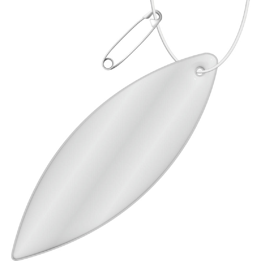 Product image RFX™ H-12 ellipsenförmiger reflektierender TPU-Anhänger Werbeartikel