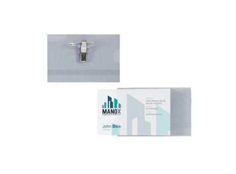 Badge 9 x 5,8 cm Werbeartikel