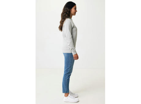 IQONIQ Denali ungefärbt. Rundhals-Sweater aus recycelter BW bedrucken