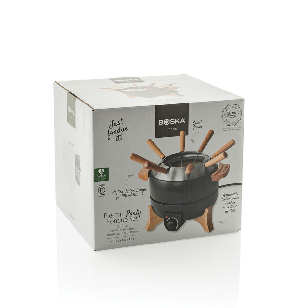 BOSKA elektrisches Party Fondue Set - 2.3L (EU Type F) Werbeartikel