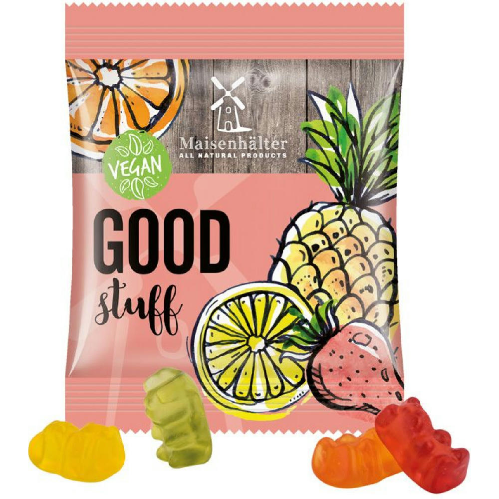 Product image Minitüte 12 g ab 350 St. Trolli vegane Fruchtgummi Bärchen Werbeartikel