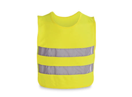 Product image MIKE. Kinder Reflektorweste aus 100% Polyester bedrucken